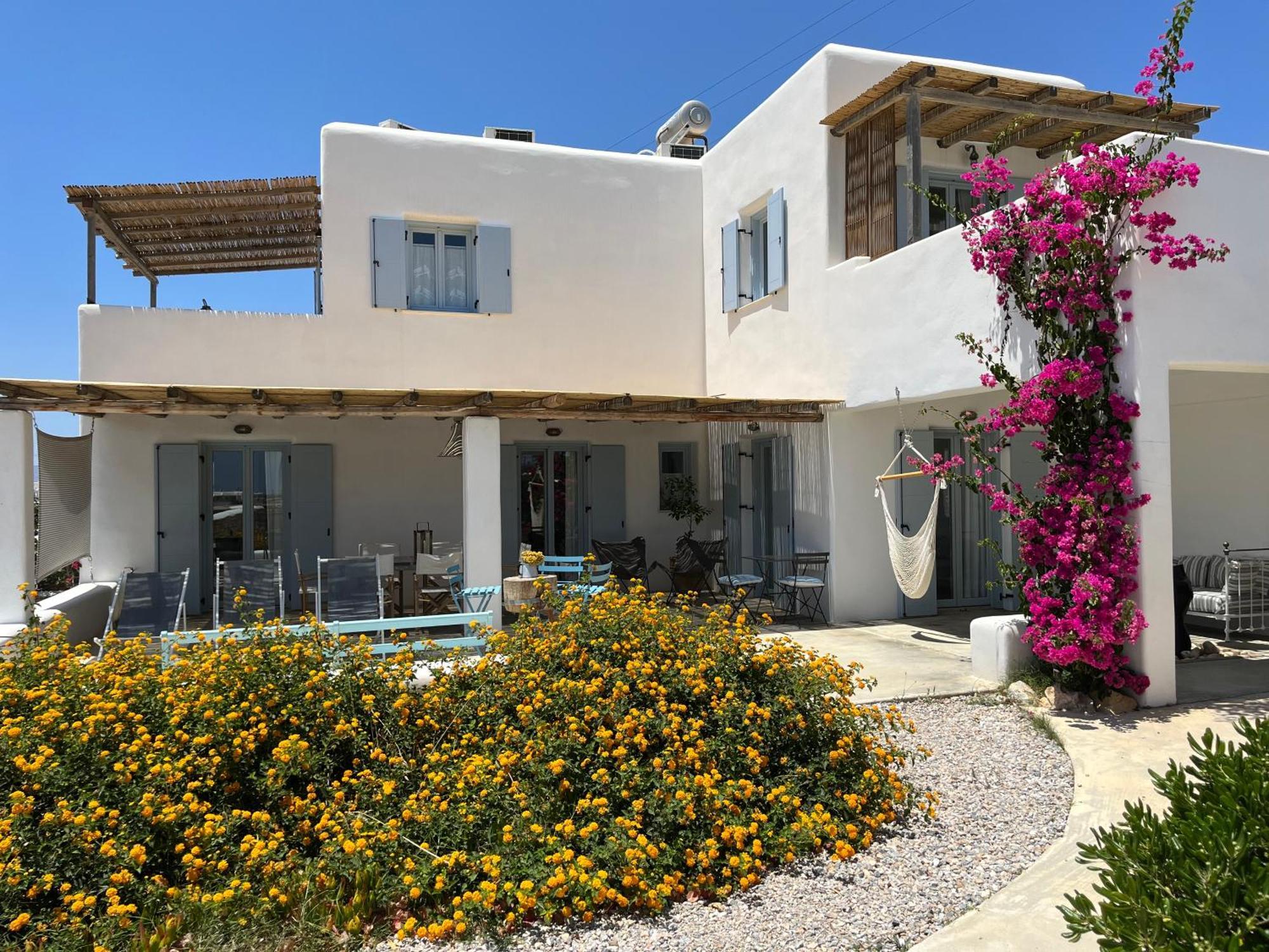 Villa Theia - Selene , Appartement De Charme Pour 4 A 6 Personnes Pres De La Plage Et Du Village De Koufonissi Koufonisia 外观 照片