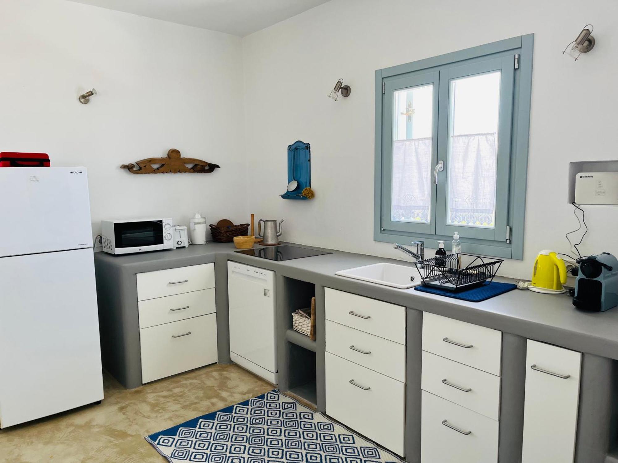 Villa Theia - Selene , Appartement De Charme Pour 4 A 6 Personnes Pres De La Plage Et Du Village De Koufonissi Koufonisia 外观 照片